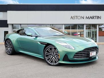 2024 Aston Martin DB12  in a IRIDESCENT EMER exterior color. Glenview Luxury Imports 847-904-1233 glenviewluxuryimports.com 