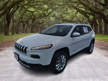 2015 Jeep Cherokee Limited in a Bright White Clear Coat exterior color and Blackinterior. Don White's Timonium Chrysler Dodge Jeep Ram 410-881-5409 donwhites.com 