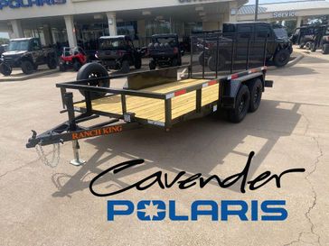 New 2026 Ranch King TC Series Tandem Axle Utility Trailer 7000# GVWR TC14610-70EFMR