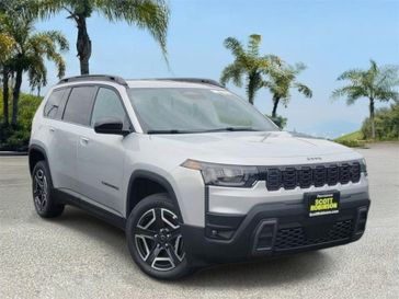 New 2026 Jeep Cherokee Laredo in a Silver exterior color and Global Blackinterior. Southbay Chrysler Jeep Dodge Ram (424) 404-5521 pixelmotiondemo.com 