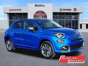 2023 Fiat 500x Sport Awd in a Italia Blue exterior color and Blackinterior. Melloy Dodge RAM FIAT 505-588-4459 melloydodge.com 