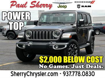 New 2025 Jeep Wrangler 4-door Sahara Granite Crystal Metallic Clear Coat