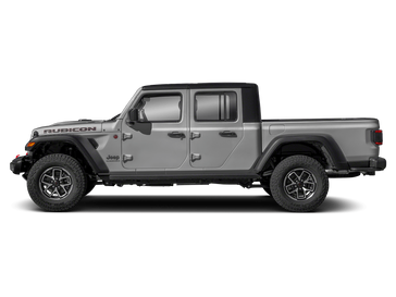 New 2026 Jeep Gladiator Rubicon in a Bright White Clear Coat exterior color and Blackinterior. Perkins La Junta 719-383-2250 perkinslajunta.com 