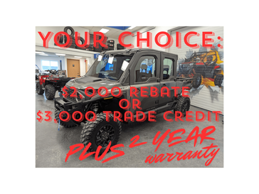 New 2025 Polaris Ranger Crew XD 1500 NorthStar Edition Premium 