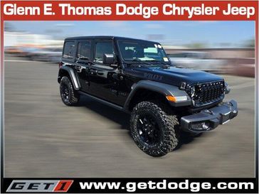 New 2025 Jeep Wrangler 4-door Willys