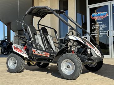 2024 TRAILMASTER BLAZER 200R WHITE  in a WHITE exterior color. Family PowerSports (877) 886-1997 familypowersports.com 