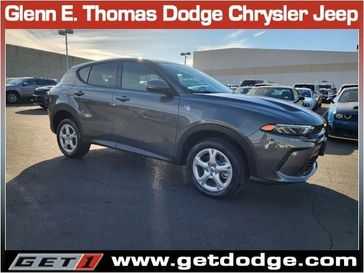 2024 Dodge Hornet Gt Awd in a Gray Cray exterior color and Blackinterior. Glenn E Thomas 100 Years Of Excellence (866) 340-5075 getdodge.com 