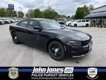 2023 Dodge Charger Police in a Pitch Black Clear Coat exterior color and Blackinterior. Police Pursuit Vehicles 877-473-5546 policepursuitvehicles.com 