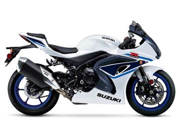 2023 Suzuki GSX-R in a White exterior color. Parkway Cycle (617)-544-3810 parkwaycycle.com 