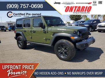 Used 2022 Jeep Wrangler Unlimited Willys