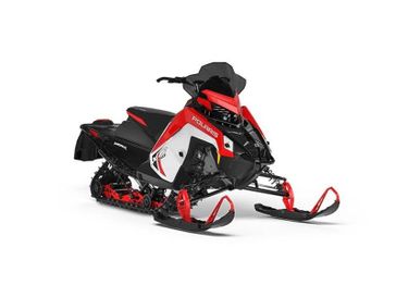 2023 Polaris INDY XC 129 in a Indy Red/White Lightning exterior color. New England Powersports 978 338-8990 pixelmotiondemo.com 