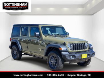 New 2025 Jeep Wrangler 4-door Sport S
