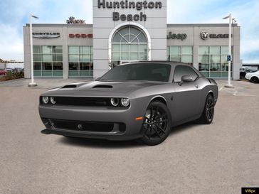 2023 Dodge Challenger SRT Hellcat Jailbreak in a Granite Pearl Coat exterior color and Blackinterior. BEACH BLVD OF CARS beachblvdofcars.com 