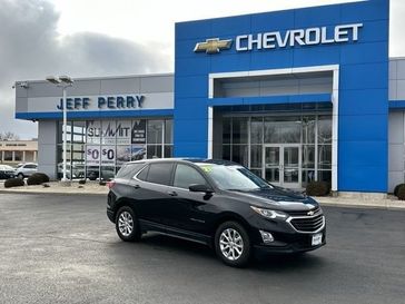2021 Chevrolet Equinox LT in a Mosaic Black Metallic exterior color and Jet Blackinterior. Jeff Perry Chrysler Jeep 815-859-8394 jeffperrychryslerjeep.com 
