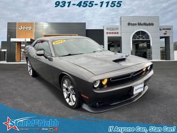 2022 Dodge Challenger GT in a Granite Pearl Coat exterior color and Blackinterior. Stan McNabb Chrysler Dodge Jeep Ram FIAT 931-408-9662 
