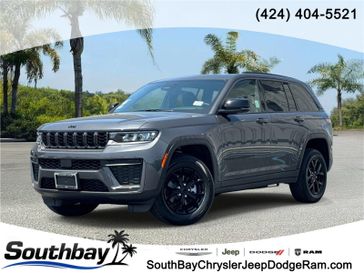 New 2026 Jeep Grand Cherokee Laredo Altitude 4x2 in a Baltic Gray Metallic Clear Coat exterior color and Global Blackinterior. Southbay Chrysler Jeep Dodge Ram (424) 404-5521 pixelmotiondemo.com 