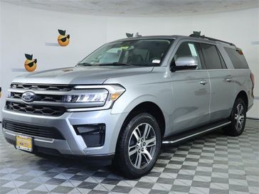 2023 Ford Expedition Max XLT in a Iconic Silver Metallic exterior color and Black Onyxinterior. Ontario Auto Center ontarioautocenter.com 