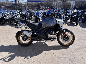 2026 BMW R 1300 GS Adventure Triple Black Auto with Gold Cross Spoked wheels