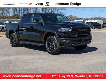 2025 RAM 1500 Rebel Crew Cab 4x4 5'7' Box Diamond Black Crystal Pearl Coat