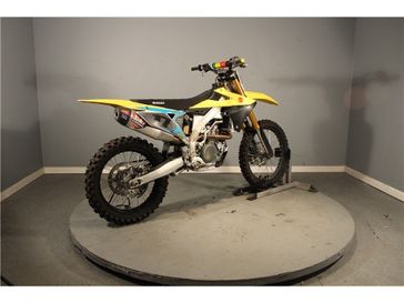 2019 Suzuki RM-Z in a Yellow exterior color. New England Powersports 978 338-8990 pixelmotiondemo.com 