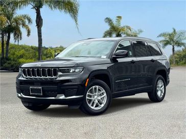 New 2026 Jeep Grand Cherokee L Laredo 4x2 in a Diamond Black Crystal Pearl Coat exterior color and Global Blackinterior. Southbay Chrysler Jeep Dodge Ram (424) 404-5521 pixelmotiondemo.com 