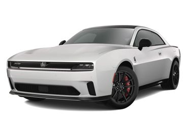 2024 Dodge 2 Door Scat Pack Awd  in a White Knuckle Clear Coat exterior color. Carman Chrysler Jeep Dodge Ram 302-317-2378 carmanchryslerjeepdodge.com 