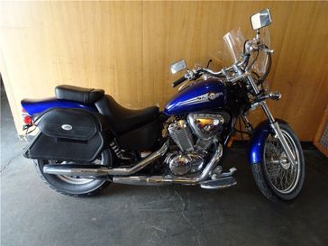 2003 Honda VT600  in a Blue exterior color. Parkway Cycle (617)-544-3810 parkwaycycle.com 