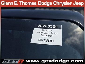 New 2026 Jeep Wrangler 4-door Sport S