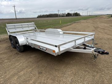 New 2026 Triton 16 ft Utility Trailer Aluminum