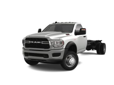2024 RAM 5500 Tradesman Chassis Regular Cab 4x2 120' Ca in a Bright White Clear Coat exterior color and Diesel Gray/Blackinterior. Jeep Chrysler Dodge RAM FIAT of Ontario 909-757-0698 jcofontario.com 