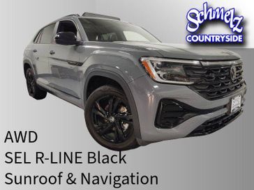 Used 2025 Volkswagen Atlas Cross Sport SEL R-Line Black AWD w/Sunroof/Nav