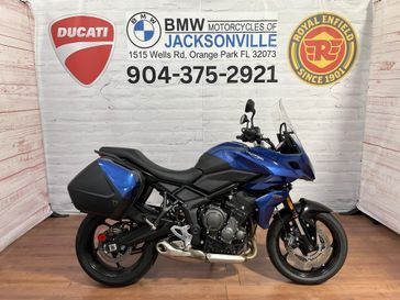 2022 Triumph Tiger 660 in a BLUE exterior color. BMW Motorcycles of Jacksonville (904) 375-2921 bmwmcjax.com 