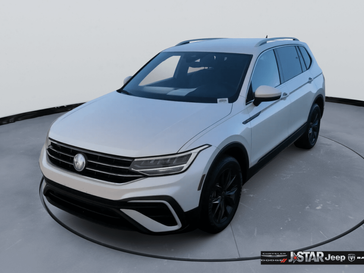 2023 Volkswagen Tiguan 2.0T SE in a White exterior color. J Star Chrysler Dodge Jeep Ram of Anaheim Hills 888-802-2956 jstarcdjrofanaheimhills.com 