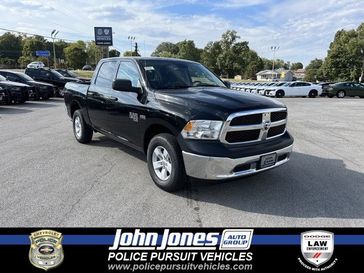 2023 RAM 1500 Classic SSV in a Diamond Black Crystal Pearl Coat exterior color and Blackinterior. Police Pursuit Vehicles 877-473-5546 policepursuitvehicles.com 