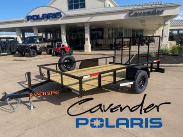 New 2026 Ranch King Weekender Single Axle Utility Trailer 12'x6'10 WT12610-24FMR