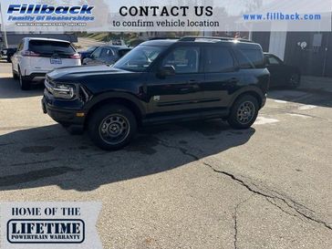 2024 Ford Bronco Sport Big Bend in a Black exterior color. Fillback Highland Ford (844) 813-4152 pixelmotiondemo.com 