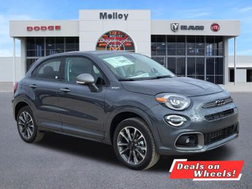 2023 Fiat 500x Sport Awd in a Grigio Moda (Graphite Gray Metallic) exterior color and Blackinterior. Melloy Dodge RAM FIAT 505-588-4459 melloydodge.com 