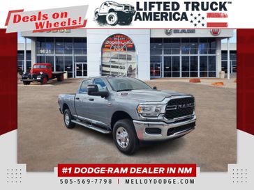 2024 RAM 3500 Tradesman in a Billet Silver Metallic Clear Coat exterior color and Blackinterior. Lifted Truck America 888-267-0644 liftedtruckamerica.com 