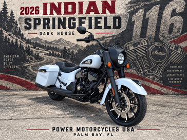 New 2026 Indian Motorcycle Springfield DH 
