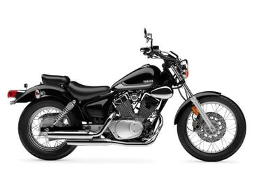 2023 Yamaha V Star in a Raven exterior color. Plaistow Powersports (603) 819-4400 plaistowpowersports.com 