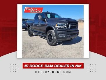 2023 RAM 2500  in a Granite Crystal Metallic Clear Coat exterior color and Blackinterior. Melloy Dodge RAM FIAT 505-588-4459 melloydodge.com 