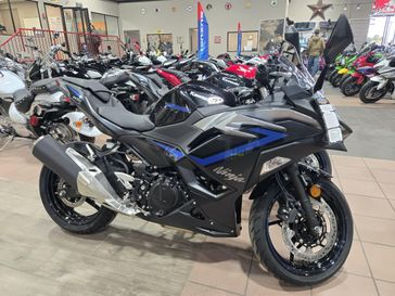 2025 KAWASAKI NINJA 500 ABS METALLIC FLAT SPARK BLACK METALLIC MOONDUST GRAY