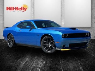 2023 Dodge Challenger R/T in a B5 Blue exterior color and Blackinterior. Hill-Kelly Dodge (850) 786-2130 hillkellydodge.com 