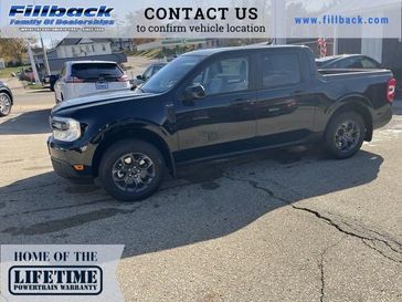 2024 Ford Maverick XLT in a Black exterior color. Fillback Highland Ford (844) 813-4152 pixelmotiondemo.com 