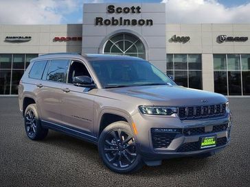 New 2026 Jeep Grand Cherokee L Limited in a Gray exterior color and Global Blackinterior. Southbay Chrysler Jeep Dodge Ram (424) 404-5521 pixelmotiondemo.com 