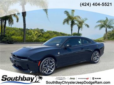 New 2026 Dodge Charger Scat Pack 2-door Awd in a Diamond Black Crystal Pearl Coat exterior color and Blackinterior. Southbay Chrysler Jeep Dodge Ram (424) 404-5521 pixelmotiondemo.com 