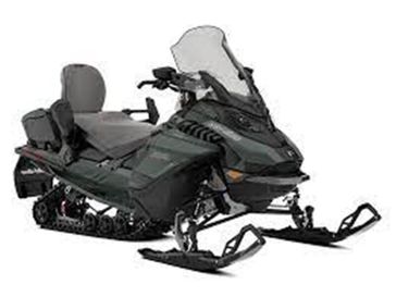 2024 Ski-Doo SM GT LUX 9A GN  in a TERRA GREEN exterior color. New England Powersports 978 338-8990 pixelmotiondemo.com 