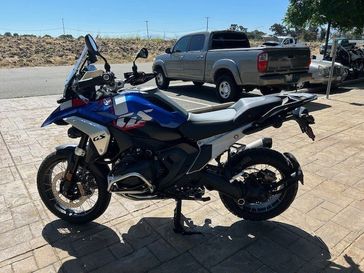 2024 BMW R1300GS in a RACING BLUE METALLIC exterior color. Calmoto 925.583.3300 calmoto.com 