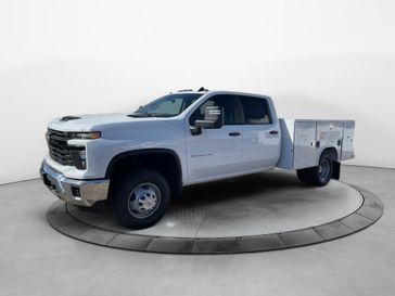 New 2026 Chevrolet Silverado Work Truck in a Summit White exterior color and Jet Blackinterior. Perkins La Junta 719-383-2250 perkinslajunta.com 