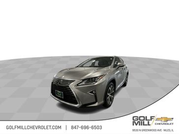 2018 Lexus RX 350 in a Atomic Silver exterior color and Noble Browninterior. Glenview Luxury Imports 847-904-1233 glenviewluxuryimports.com 